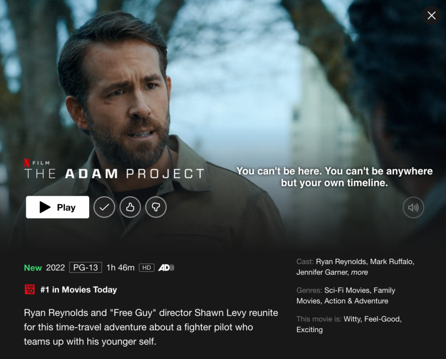 Netflix Movie 'The Adam Project': Everything We Know So Far - What's on  Netflix