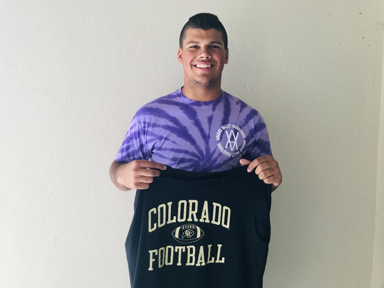 Amador Valley football player commits to University of Colorado Boulder