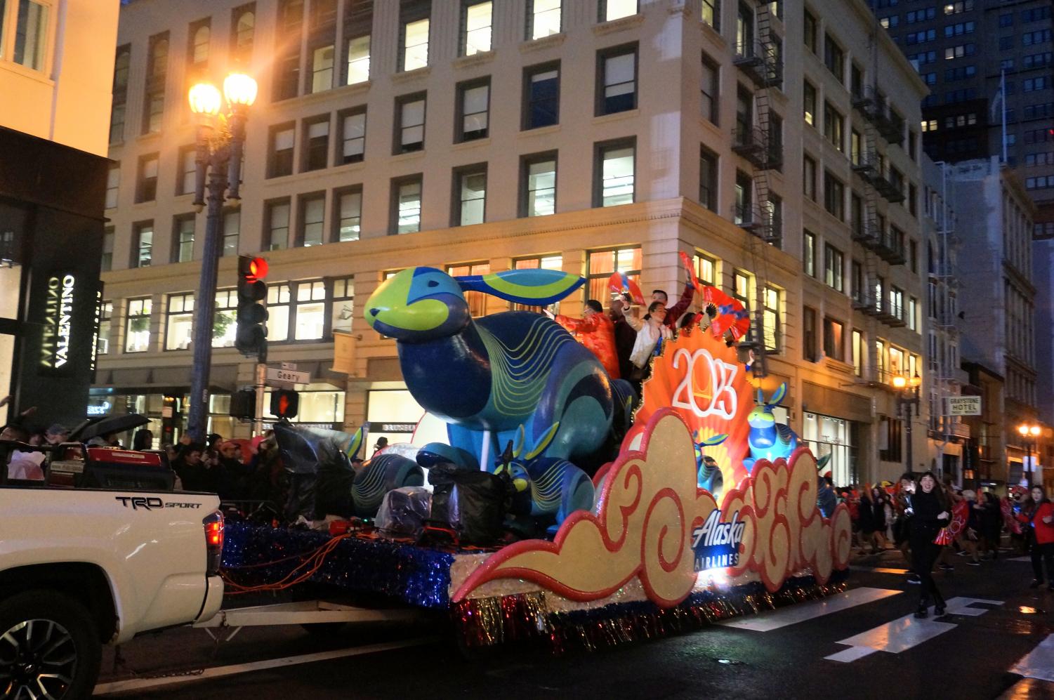 Rain doesn't dampen the San Francisco Lunar New Year Parade