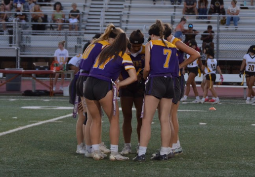 The flag football team has won 
three out of their eight games this season and hope to keep up their consistent start.