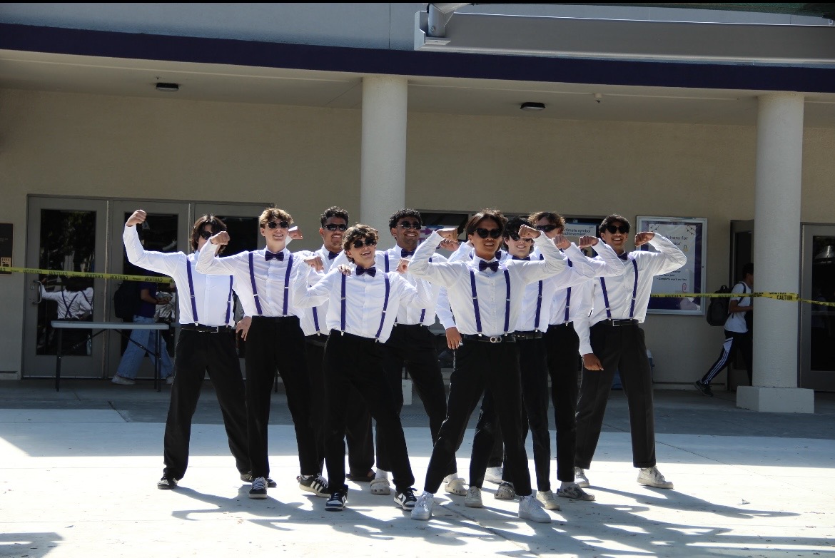 Mr. Amador boys debuts and performs their group dance.