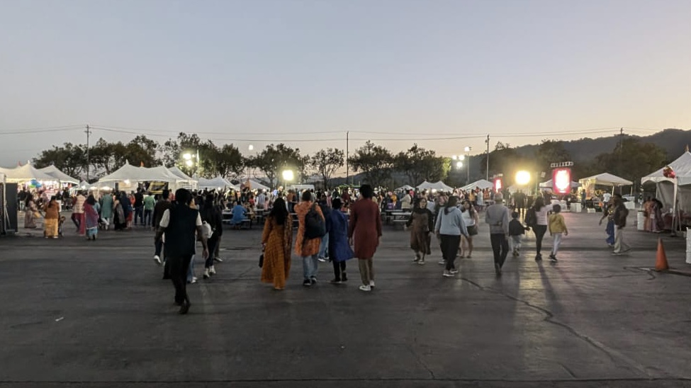 Celebrating Diwali: County Fairgrounds Full of Light