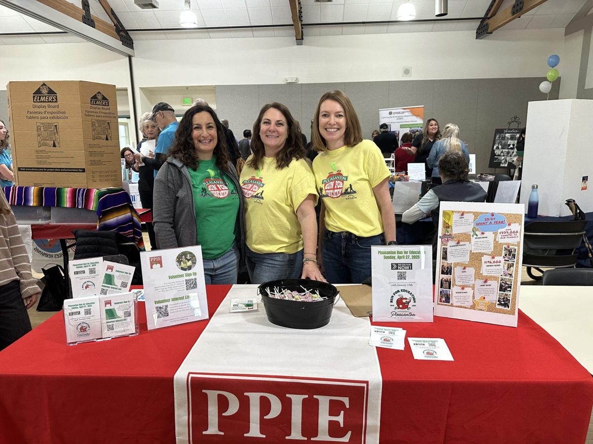 PPIE (Pleasanton Partnerships in Education Foundation) hosts a table at the Make a Difference Festival to recruit volunteers and promote its annual Run for Education fundraiser.
