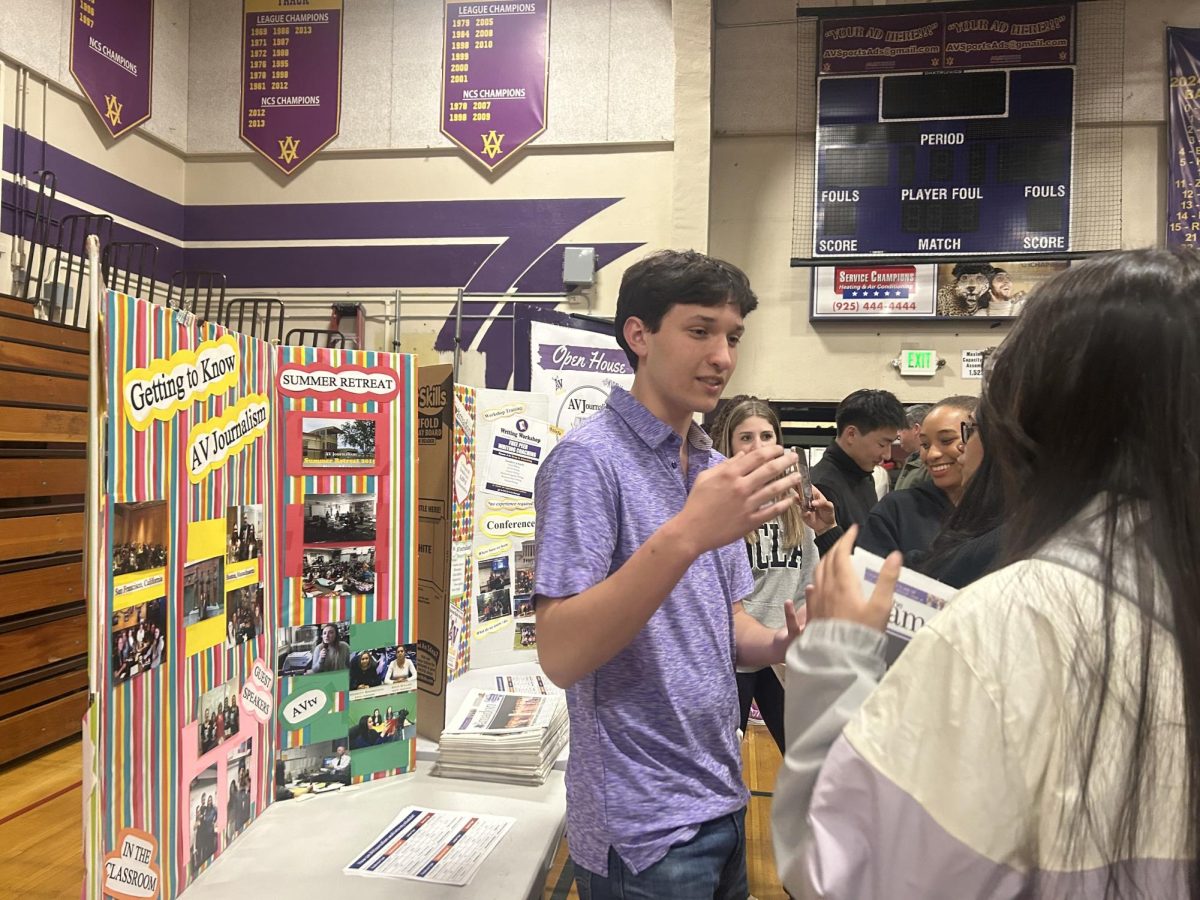 Classes all across the campus presented their booth to students and parents, showcasing the benefits of taking the class.
